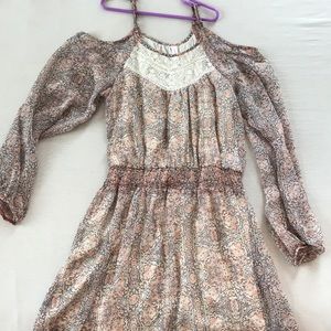 Off the shoulder floral dress